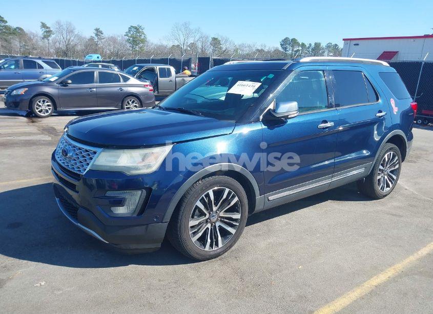 Photo 2 of 2016 Ford Explorer PLATINUM (VIN 1FM5K8HTXGGD09498)