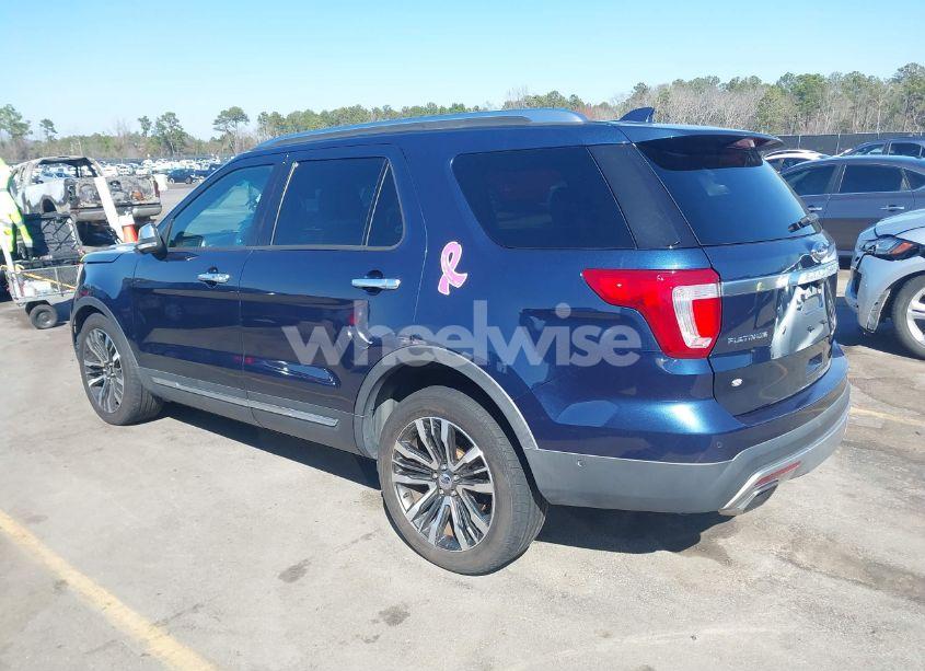Photo 3 of 2016 Ford Explorer PLATINUM (VIN 1FM5K8HTXGGD09498)