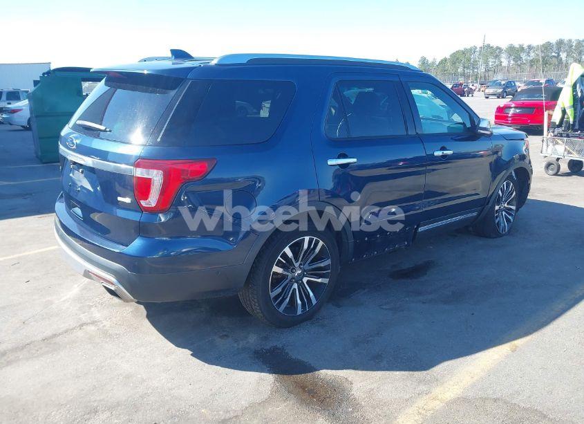 Photo 4 of 2016 Ford Explorer PLATINUM (VIN 1FM5K8HTXGGD09498)