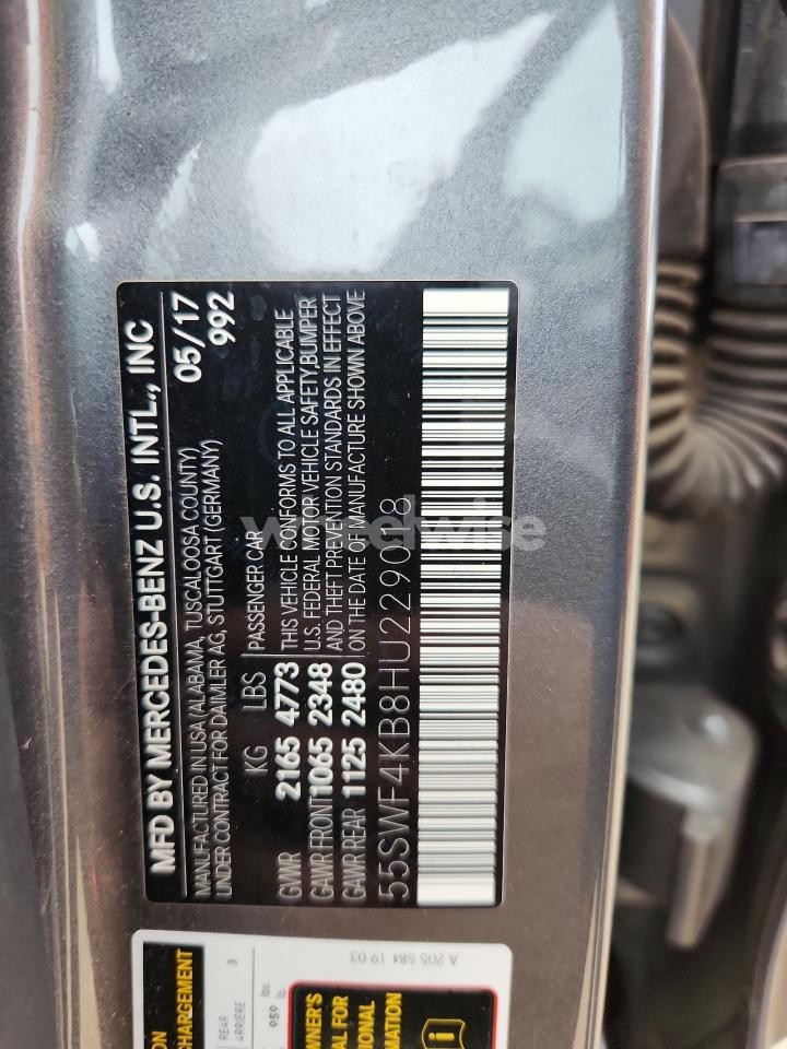 Photo 13 of 2017 MERCEDES-BENZ C 300 4MATIC (VIN 1FM5K8HTXHGA14581)