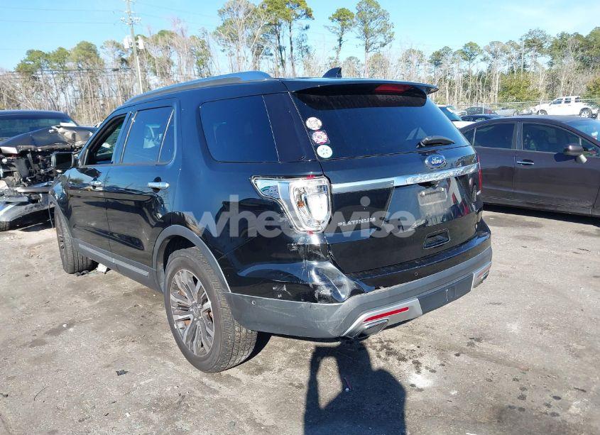 Photo 3 of 2017 Ford Explorer PLATINUM (VIN 1FM5K8HTXHGB60110)