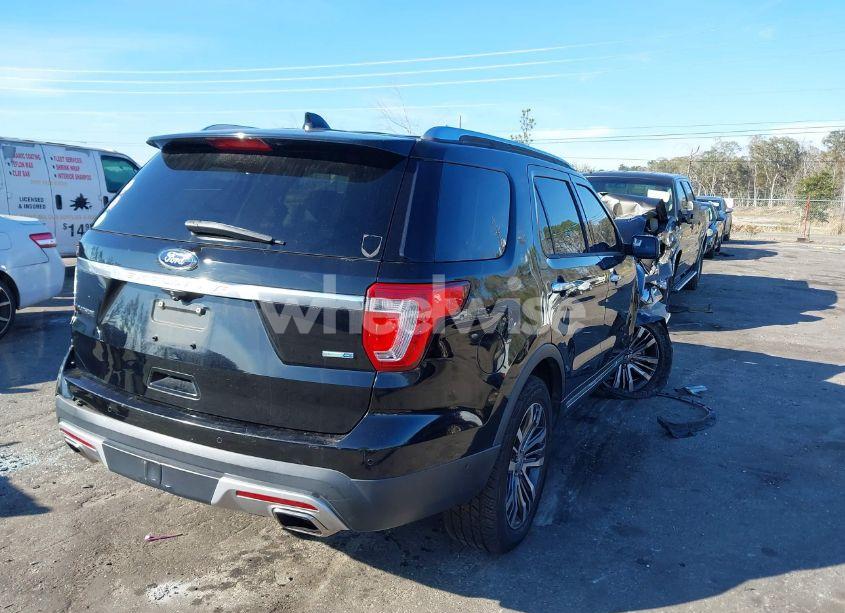 Photo 4 of 2017 Ford Explorer PLATINUM (VIN 1FM5K8HTXHGB60110)