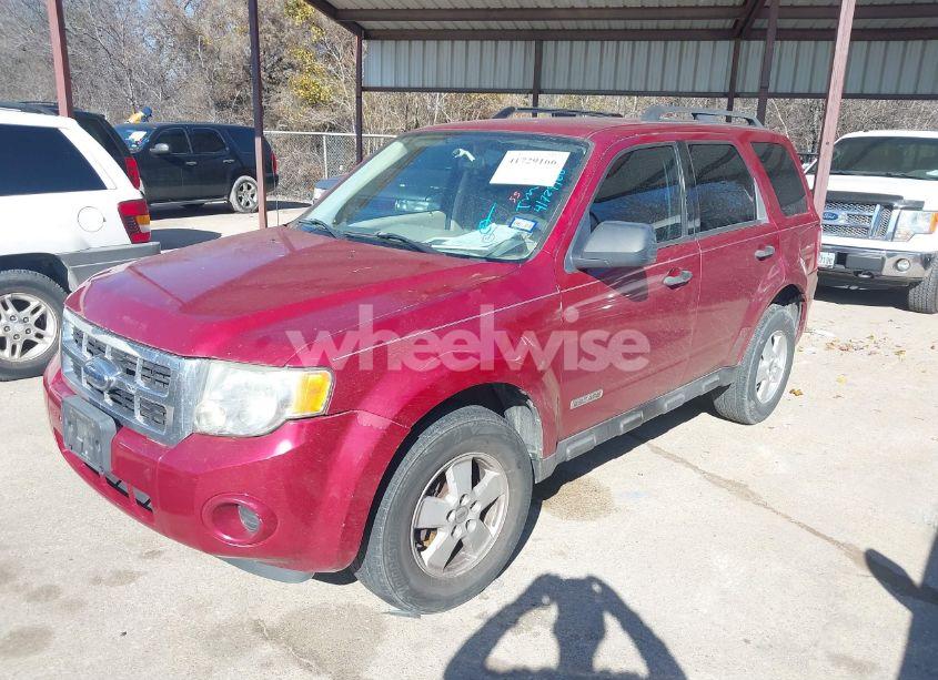 Photo 2 of 2008 Ford Escape XLS/XLS MANUAL (VIN 1FMCU02Z18KB85183)