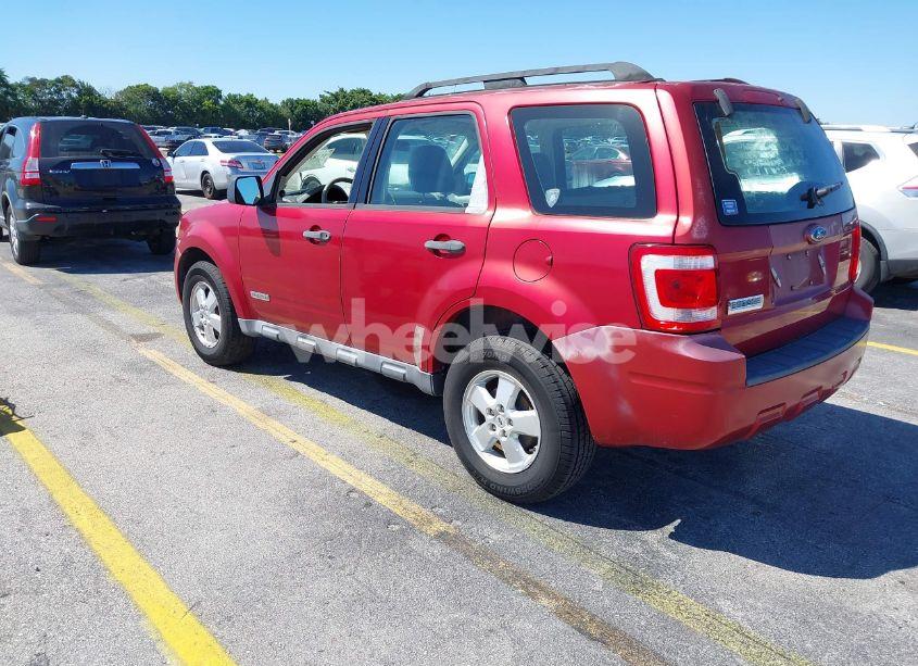 Photo 3 of 2008 Ford Escape XLS/XLS MANUAL (VIN 1FMCU02Z28KB43072)
