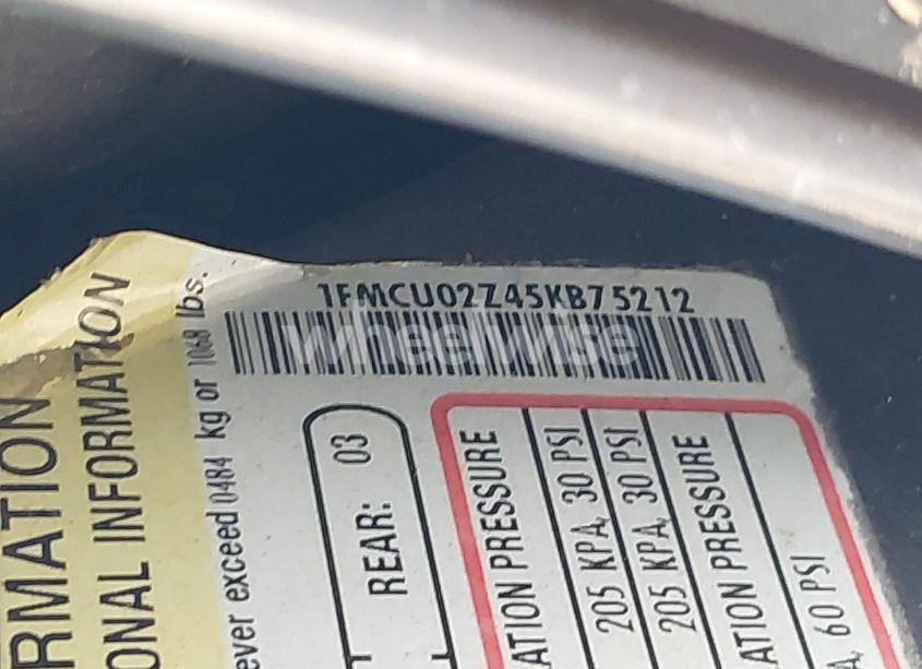 Photo 9 of 2005 Ford Escape XLS (VIN 1FMCU02Z45KB75212)