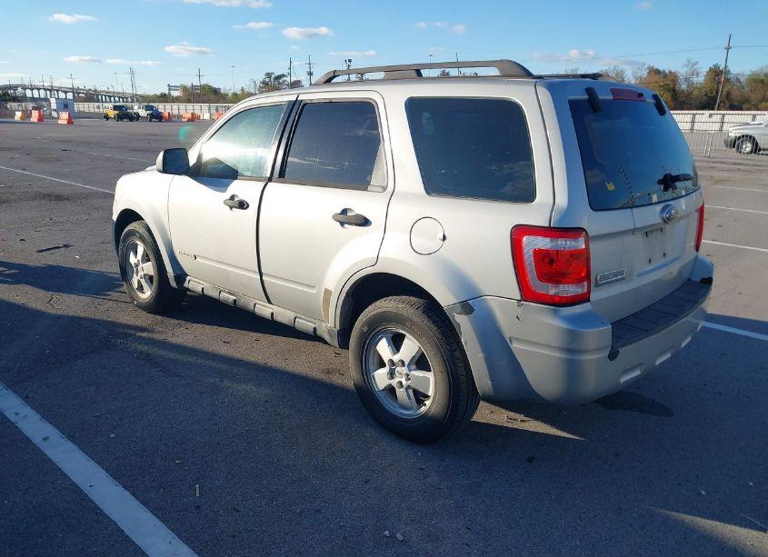 Photo 3 of 2008 Ford Escape XLS/XLS MANUAL (VIN 1FMCU02Z88KB84807)