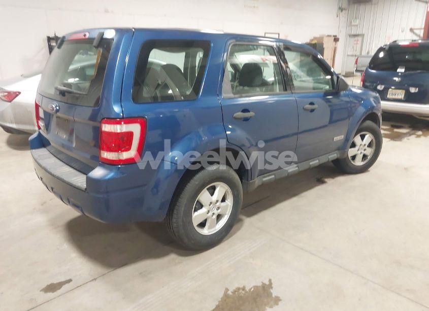 Photo 4 of 2008 Ford Escape XLS/XLS MANUAL (VIN 1FMCU02ZX8KE47296)