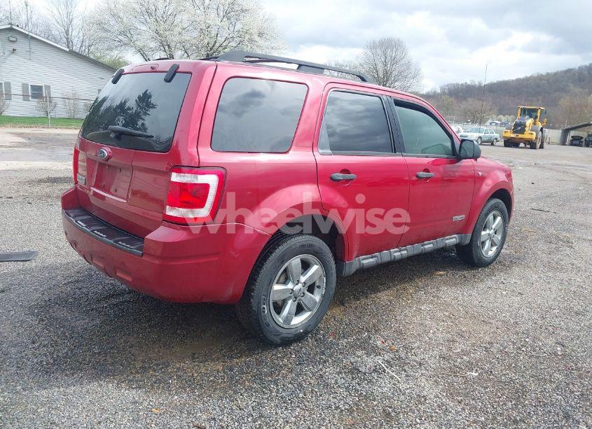 Photo 4 of 2008 Ford Escape XLT (VIN 1FMCU03108KC25584)