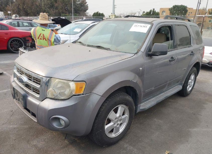 Photo 2 of 2008 Ford Escape XLT (VIN 1FMCU03148KC06312)