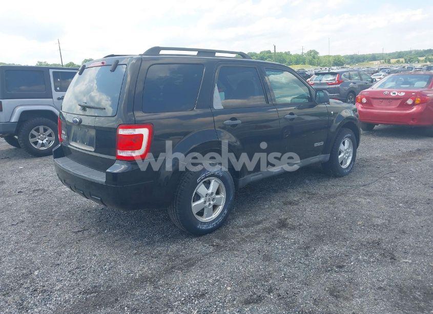 Photo 4 of 2008 Ford Escape XLT (VIN 1FMCU03158KD14843)