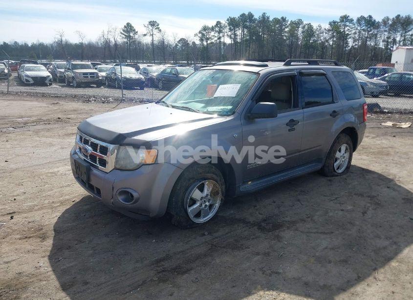 Photo 2 of 2008 Ford Escape XLT (VIN 1FMCU03178KA47527)