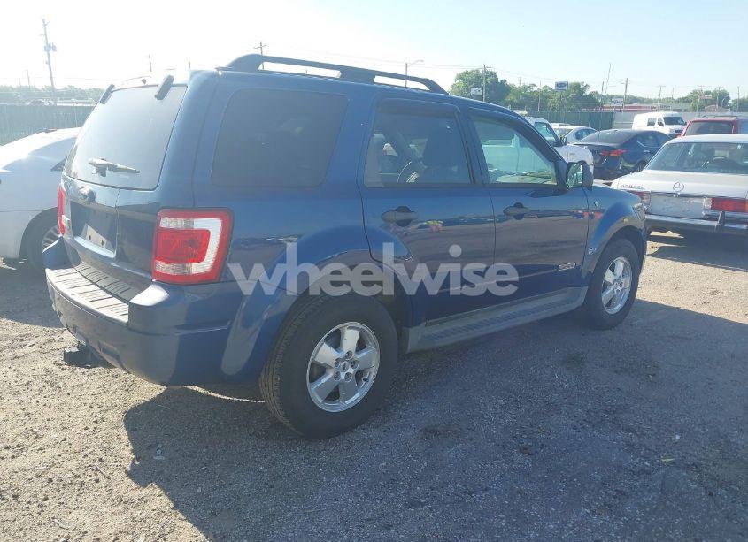 Photo 4 of 2008 Ford Escape XLT (VIN 1FMCU03178KE62542)