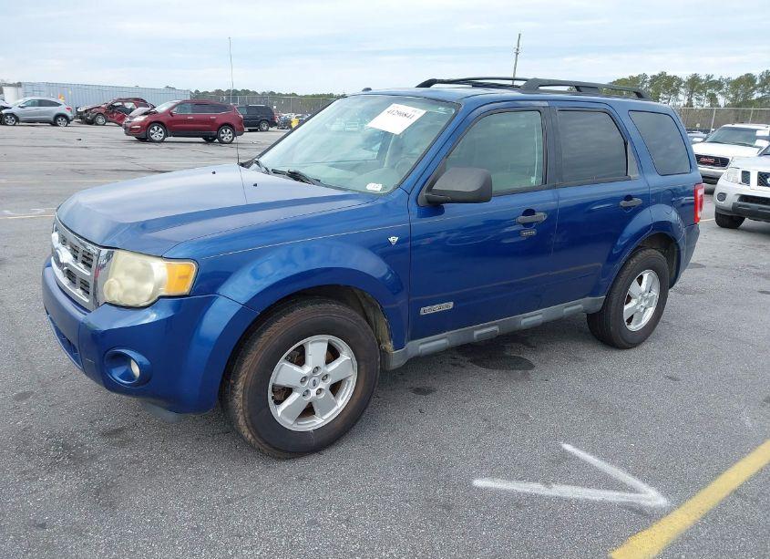 Photo 2 of 2008 Ford Escape XLT (VIN 1FMCU03188KD85485)