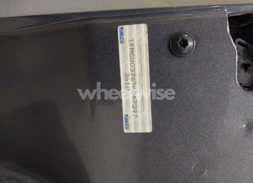 Photo 9 of 2009 Ford Escape XLT (VIN 1FMCU03759KC67397)