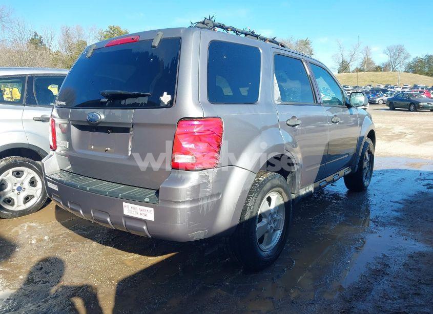 Photo 4 of 2008 Ford Escape XLT (VIN 1FMCU03Z28KA16238)