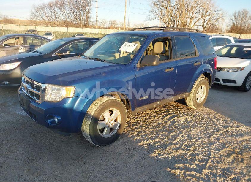 Photo 2 of 2008 Ford Escape XLT (VIN 1FMCU03Z48KC72901)