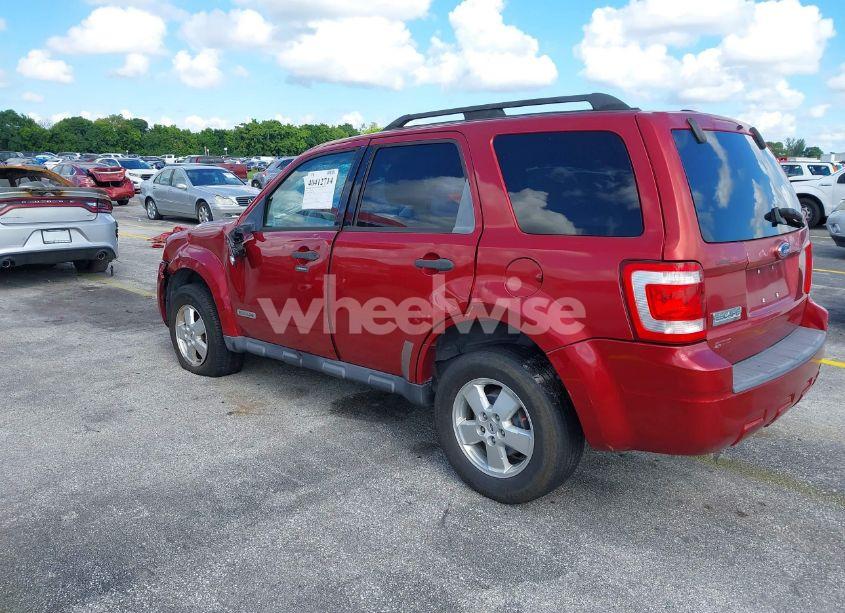 Photo 3 of 2008 Ford Escape XLT (VIN 1FMCU03Z58KB01199)
