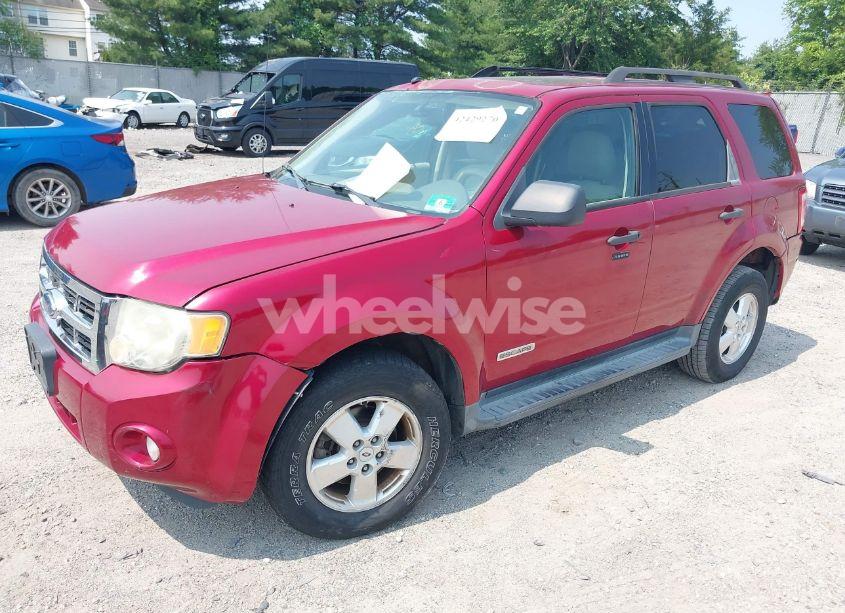 Photo 2 of 2008 Ford Escape XLT (VIN 1FMCU03Z68KA86633)