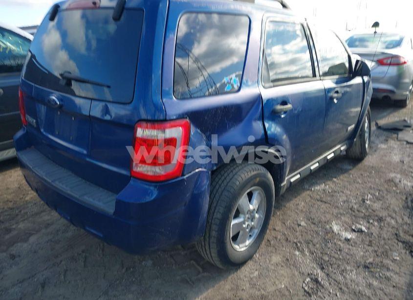 Photo 4 of 2008 Ford Escape XLT (VIN 1FMCU03Z68KB91995)