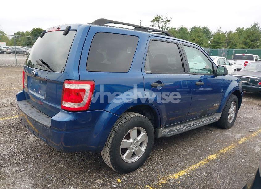 Photo 4 of 2008 Ford Escape XLT (VIN 1FMCU03Z68KD77522)