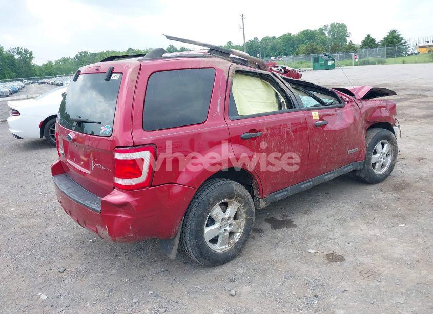 Photo 4 of 2008 Ford Escape XLT (VIN 1FMCU03Z78KC83102)