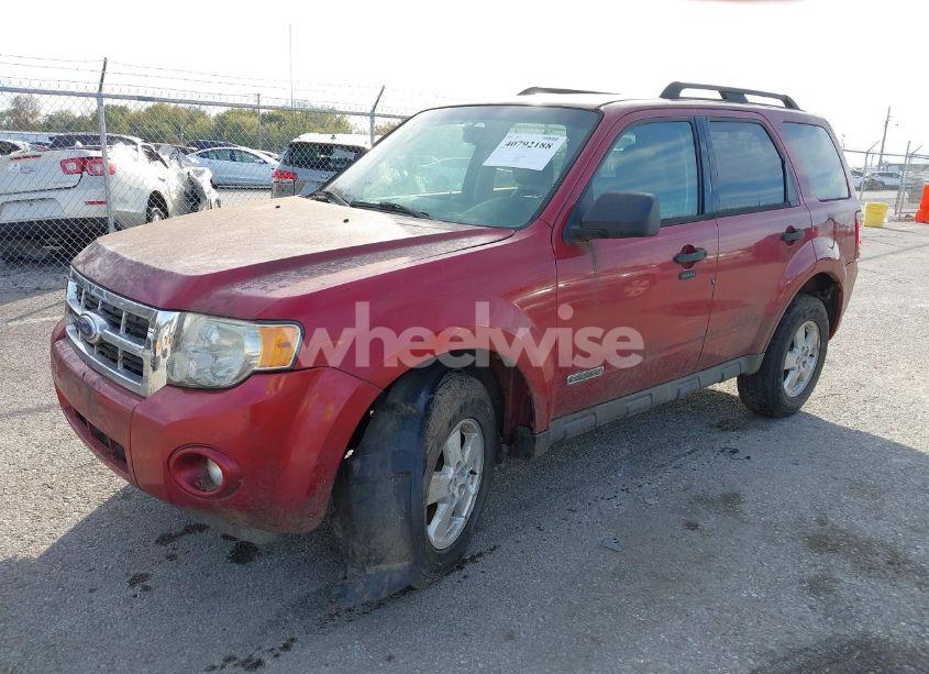 Photo 2 of 2008 Ford Escape XLT (VIN 1FMCU03Z88KE00332)