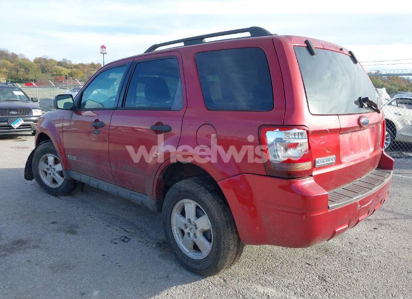 Photo 3 of 2008 Ford Escape XLT (VIN 1FMCU03Z88KE00332)