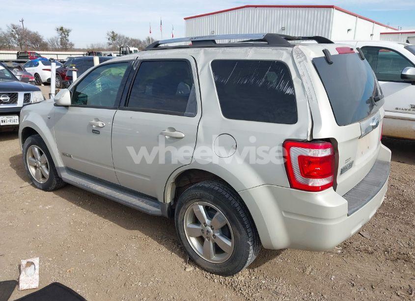 Photo 3 of 2008 Ford Escape LIMITED (VIN 1FMCU04108KD07233)