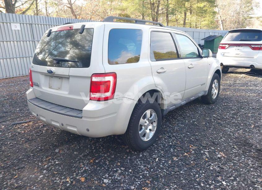 Photo 4 of 2008 Ford Escape LIMITED (VIN 1FMCU04108KD41141)