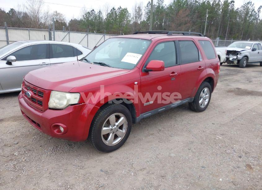 Photo 2 of 2008 Ford Escape LIMITED (VIN 1FMCU04118KB50165)