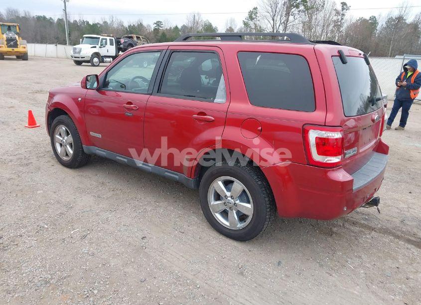 Photo 3 of 2008 Ford Escape LIMITED (VIN 1FMCU04118KB50165)
