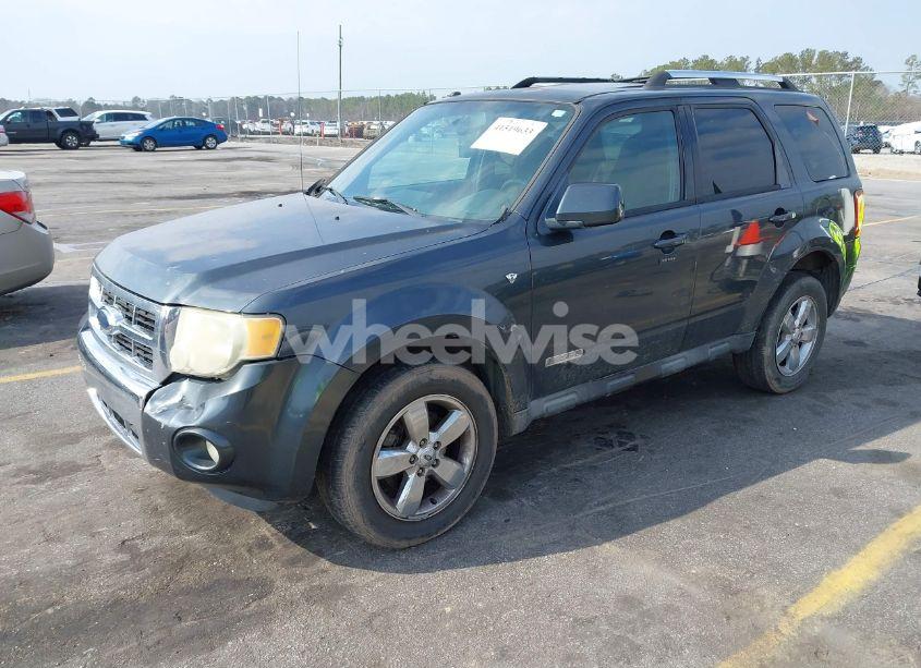 Photo 2 of 2008 Ford Escape LIMITED (VIN 1FMCU04128KD91409)