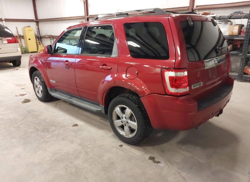 Photo 3 of 2008 Ford Escape LIMITED (VIN 1FMCU04148KA49735)