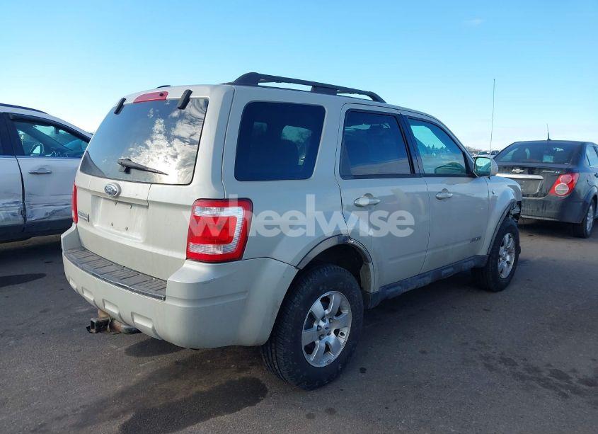 Photo 4 of 2008 Ford Escape LIMITED (VIN 1FMCU04158KA92416)