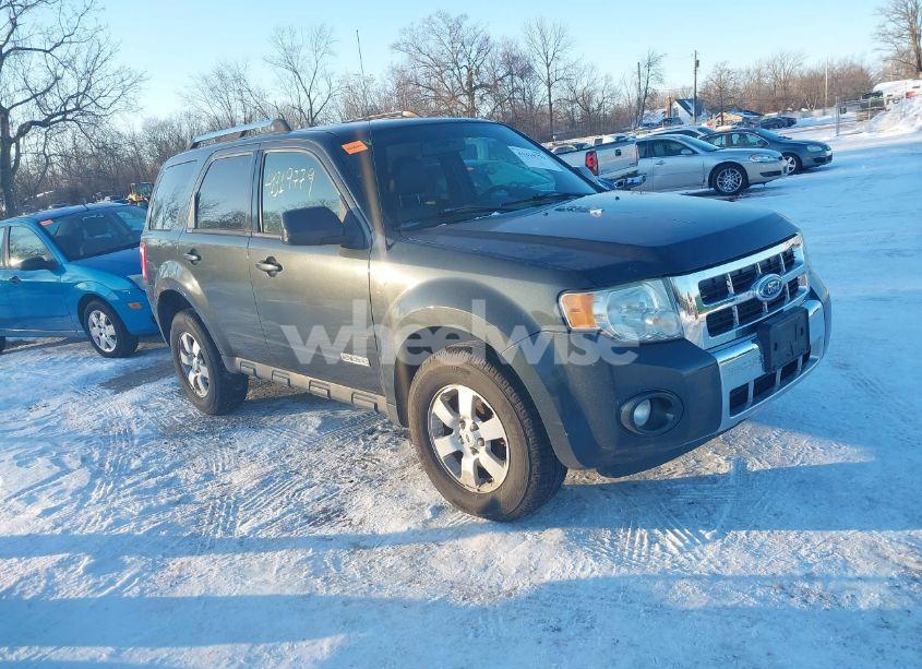 2008 Ford Escape LIMITED (VIN 1FMCU04158KE09871) main photo