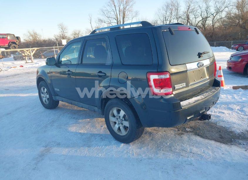 Photo 3 of 2008 Ford Escape LIMITED (VIN 1FMCU04158KE09871)