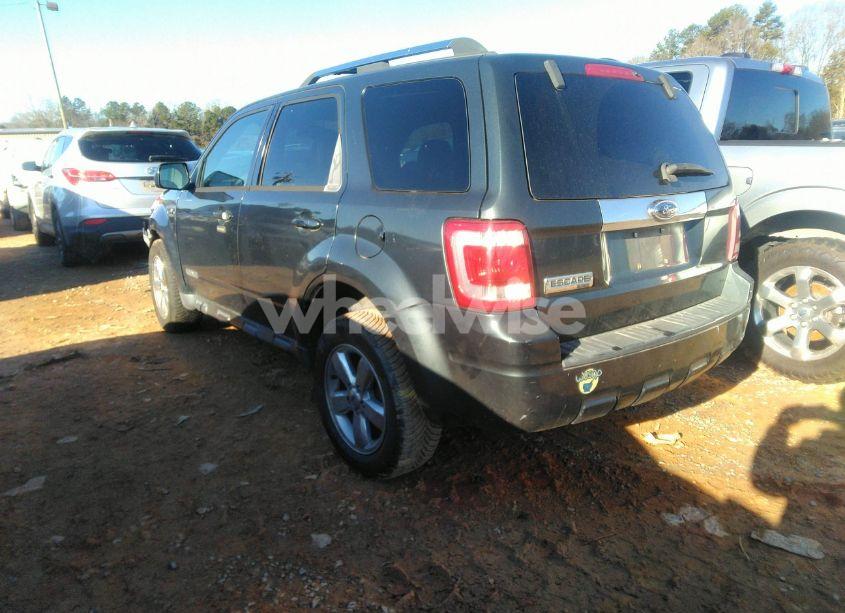 Photo 3 of 2008 Ford Escape LIMITED (VIN 1FMCU04178KB01908)