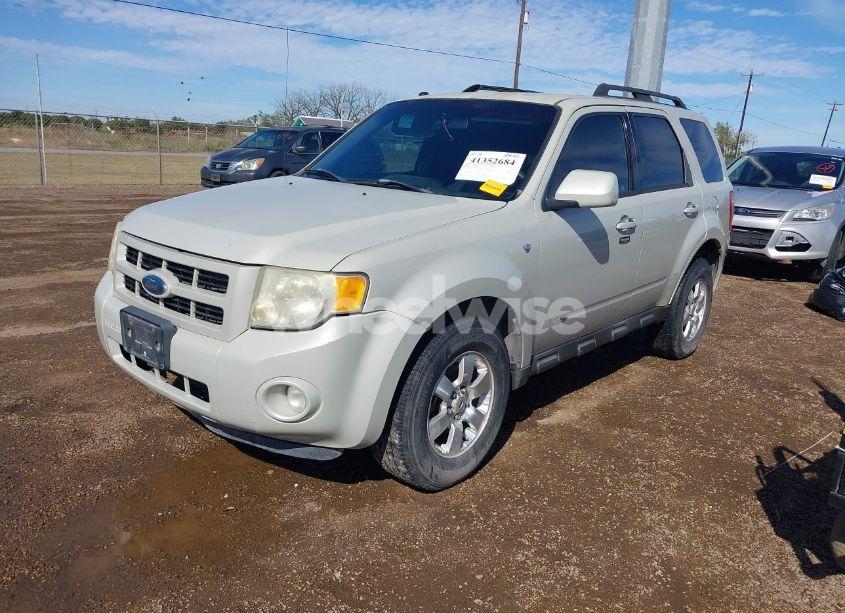 Photo 2 of 2008 Ford Escape LIMITED (VIN 1FMCU04188KA62925)