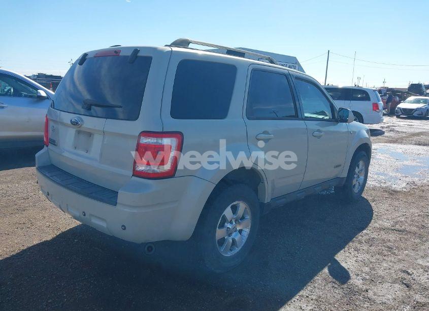 Photo 4 of 2008 Ford Escape LIMITED (VIN 1FMCU04188KA62925)