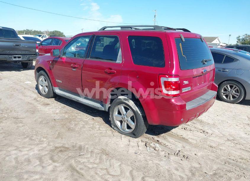 Photo 3 of 2008 Ford Escape LIMITED (VIN 1FMCU04198KA52145)