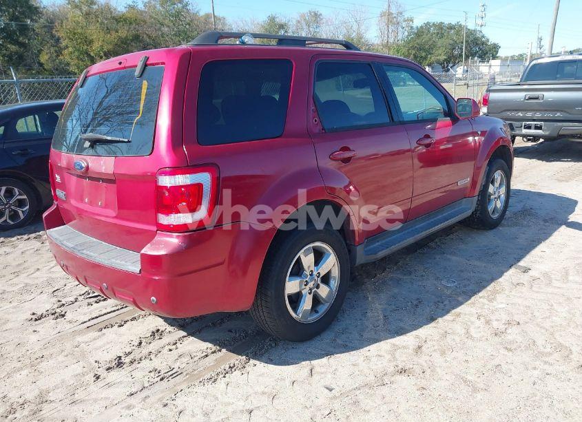 Photo 4 of 2008 Ford Escape LIMITED (VIN 1FMCU04198KA52145)