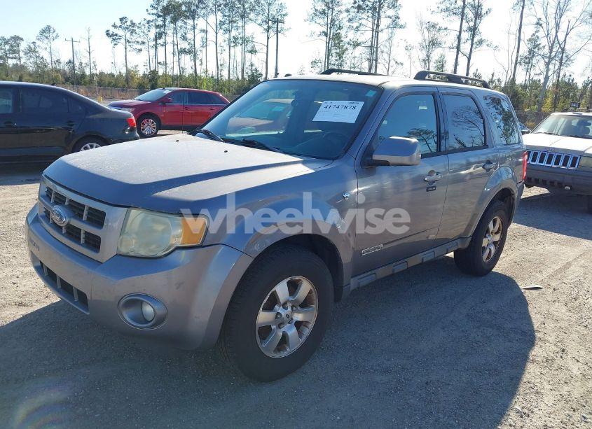 Photo 2 of 2008 Ford Escape LIMITED (VIN 1FMCU04198KA56731)