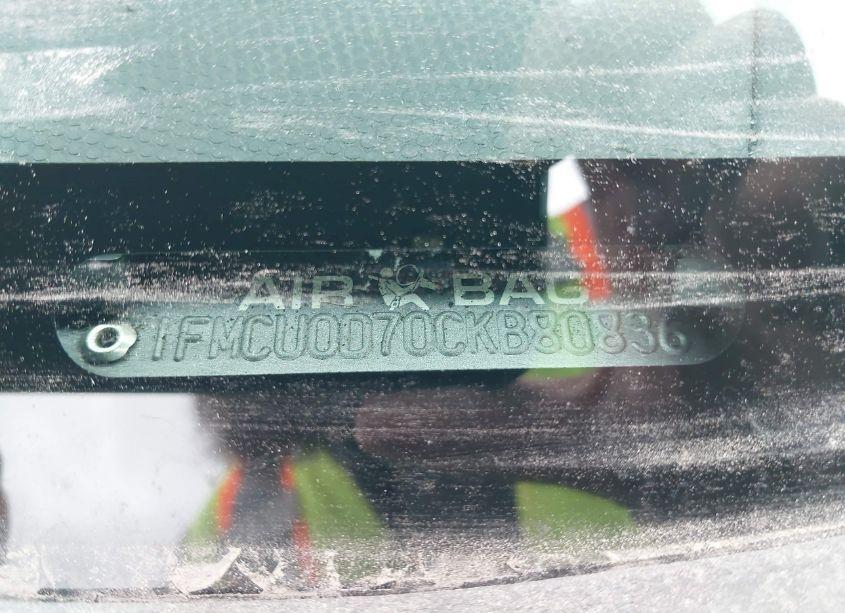 Photo 9 of 2012 Ford Escape XLT (VIN 1FMCU0D70CKB80836)