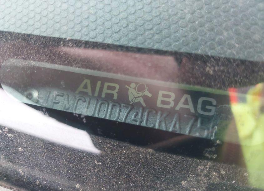 Photo 9 of 2012 Ford Escape XLT (VIN 1FMCU0D74CKA75085)