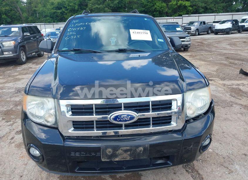 Photo 6 of 2012 Ford Escape XLT (VIN 1FMCU0DG2CKB41567)