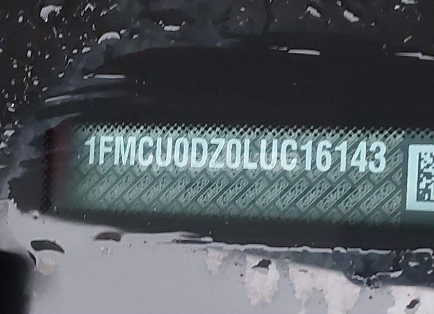 Photo 17 of 2020 Ford Escape TITANIUM HYBRID (VIN 1FMCU0DZ0LUC16143)