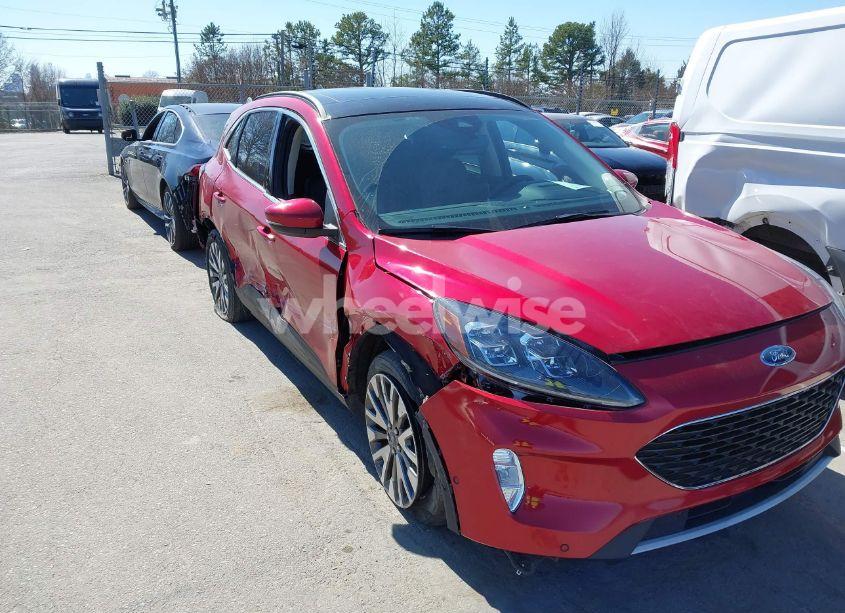 2020 Ford Escape TITANIUM HYBRID (VIN 1FMCU0DZ6LUA92606) main photo