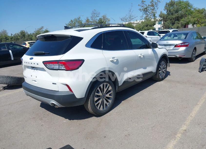 Photo 4 of 2022 Ford Escape TITANIUM HYBRID (VIN 1FMCU0DZ9NUA04778)