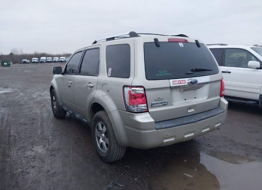 Photo 3 of 2011 Ford Escape LIMITED (VIN 1FMCU0E7XBKC54356)