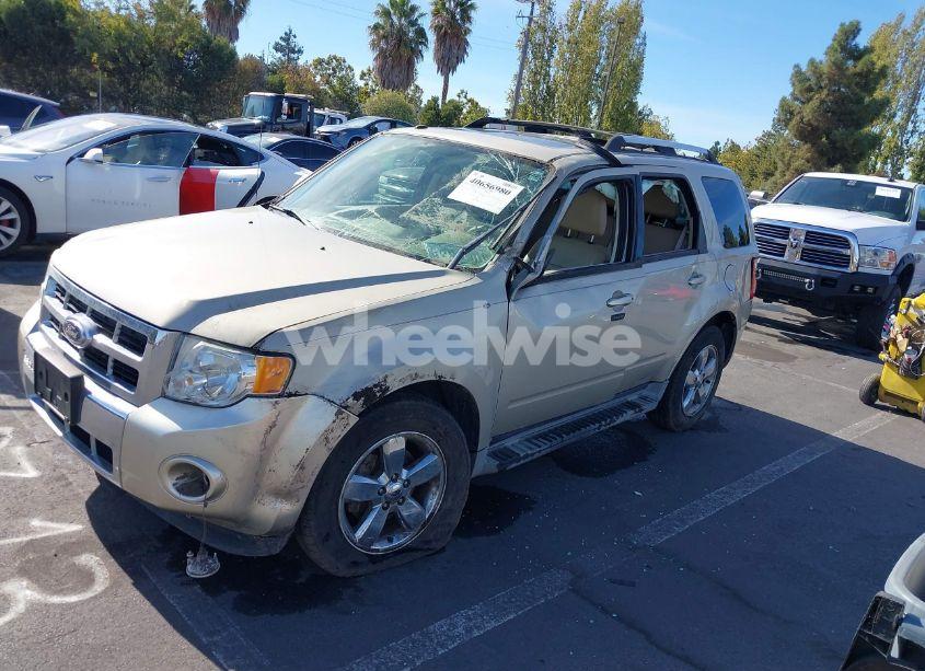 Photo 2 of 2012 Ford Escape LIMITED (VIN 1FMCU0EGXCKA47595)